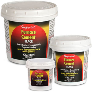 Furnace Cement (black)
